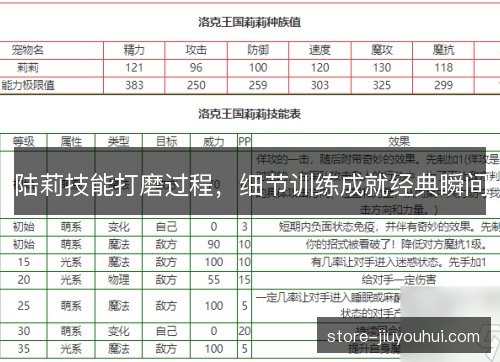 陆莉技能打磨过程，细节训练成就经典瞬间